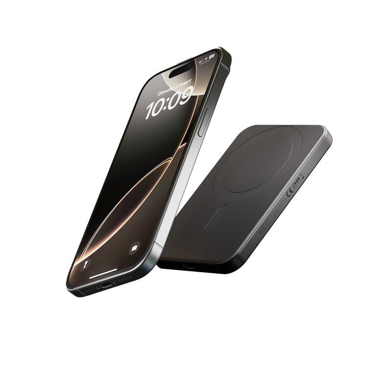 product image 1 - Zens Qi2 Powerbank Slim Aluminium Powerbank Qi2 5k mAh